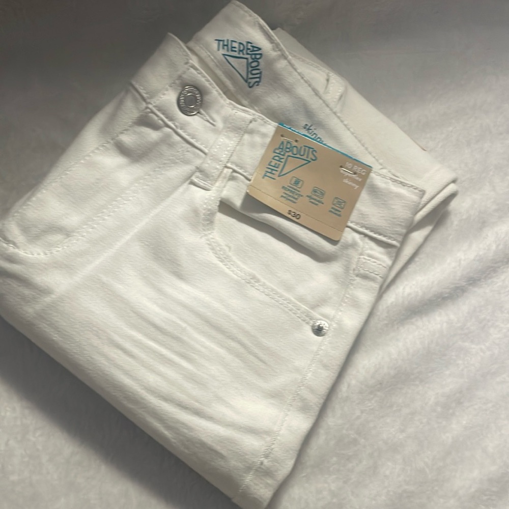 Girls white jeans